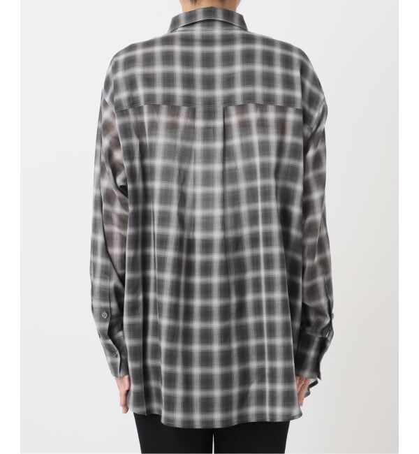 JOURNAL STANDARD「ウールミックスボイルチェックシャツ」|シャツ・ブラウス|