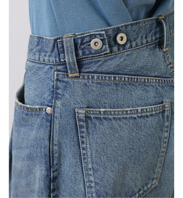 journal standard luxe「13OZデニム タックラウンドパンツ」|デニム|