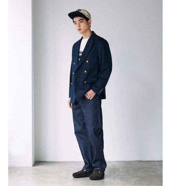 JOURNAL STANDARD「TWツイル Wブレストブレザー」|テーラードジャケット|