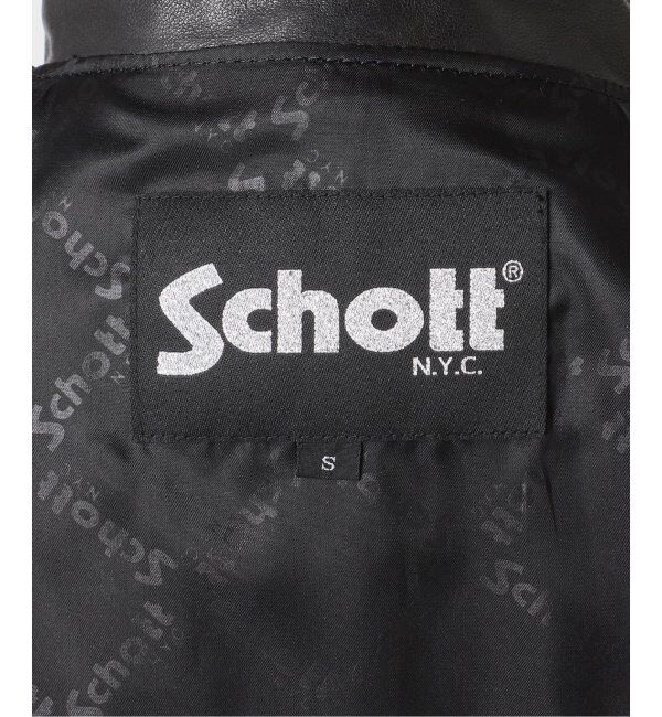 JOURNAL STANDARD「別注【Schott/ショット】LEATHER TRACKER JACKET SMU」|ライダースジャケット|