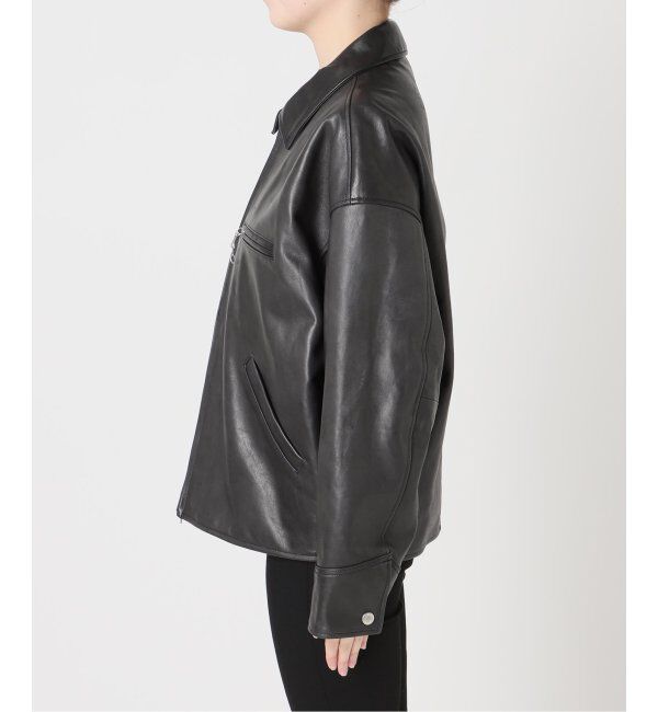 JOURNAL STANDARD「別注【Schott/ショット】LEATHER TRACKER JACKET SMU」|ライダースジャケット|