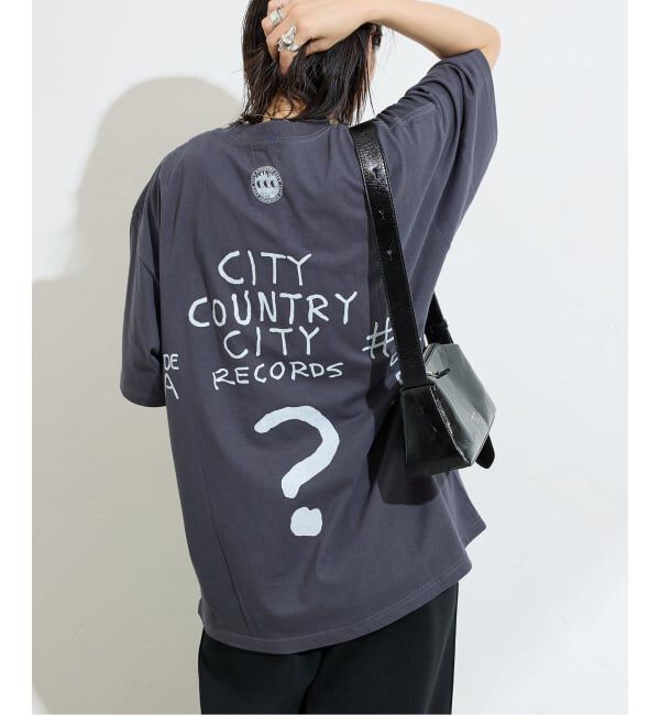 JOURNAL STANDARD「《追加2》別注【City Country City】 COTTON S/S T-SHIRT」|Tシャツ・カットソー|グレーA