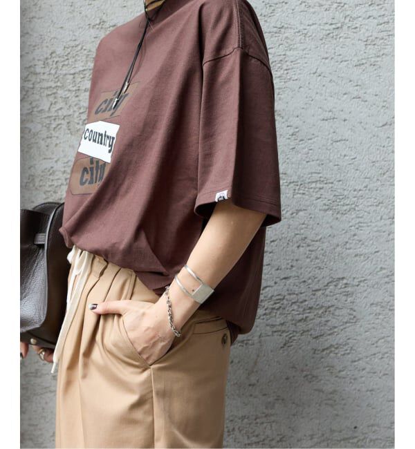 JOURNAL STANDARD「《追加2》別注【City Country City】 COTTON S/S T-SHIRT」|Tシャツ・カットソー|