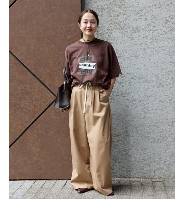 JOURNAL STANDARD「《追加2》別注【City Country City】 COTTON S/S T-SHIRT」|Tシャツ・カットソー|