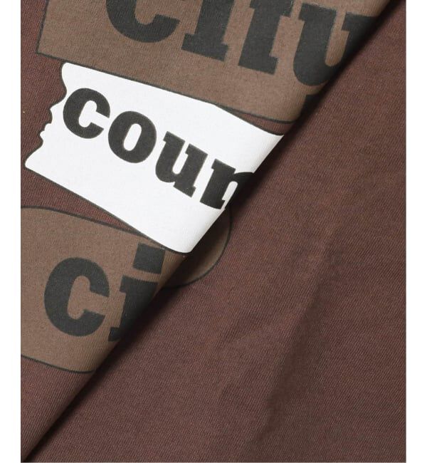 JOURNAL STANDARD「《追加2》別注【City Country City】 COTTON S/S T-SHIRT」|Tシャツ・カットソー|