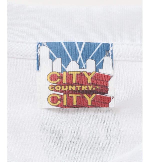 JOURNAL STANDARD「《追加2》別注【City Country City】 COTTON S/S T-SHIRT」|Tシャツ・カットソー|