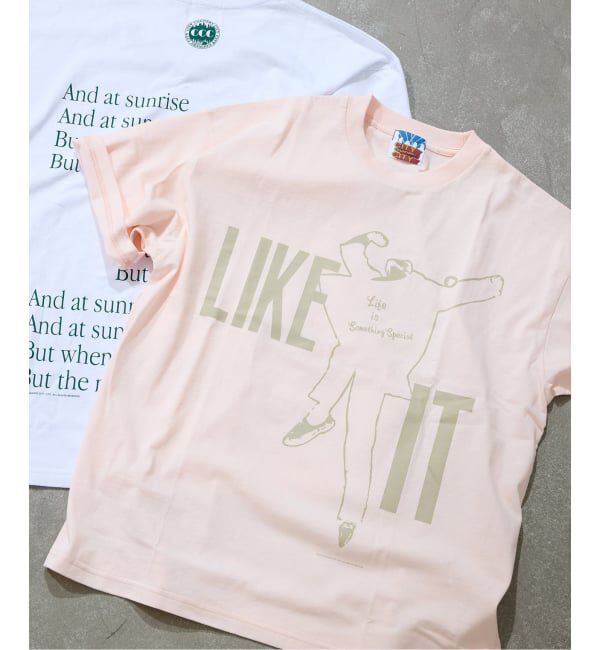 JOURNAL STANDARD「《追加2》別注【City Country City】 COTTON S/S T-SHIRT」|Tシャツ・カットソー|ピンク