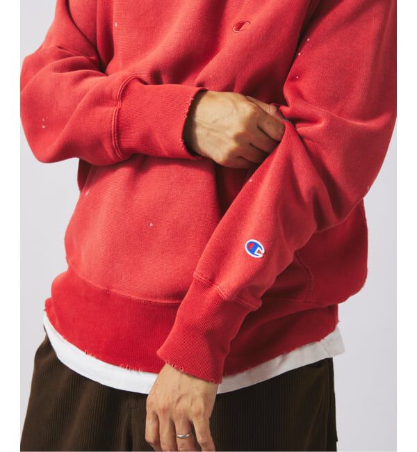 JOURNAL STANDARD relume「CHAMPION / チャンピオン 別注 リバースウィーブ(R) オーバーダイ スウェット」|スウェット・ジャージ|