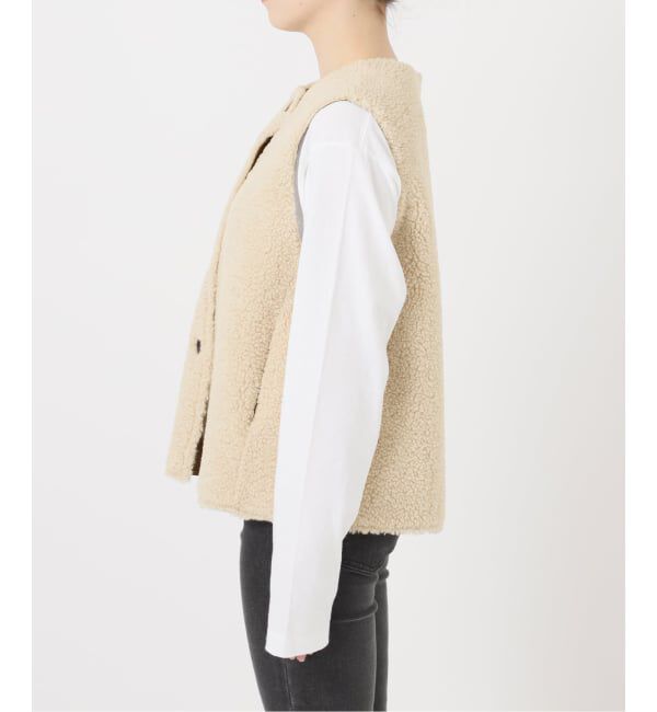 JOURNAL STANDARD relume「リバーシブルフェイクムートンベスト」|ダウンベスト・ベスト|