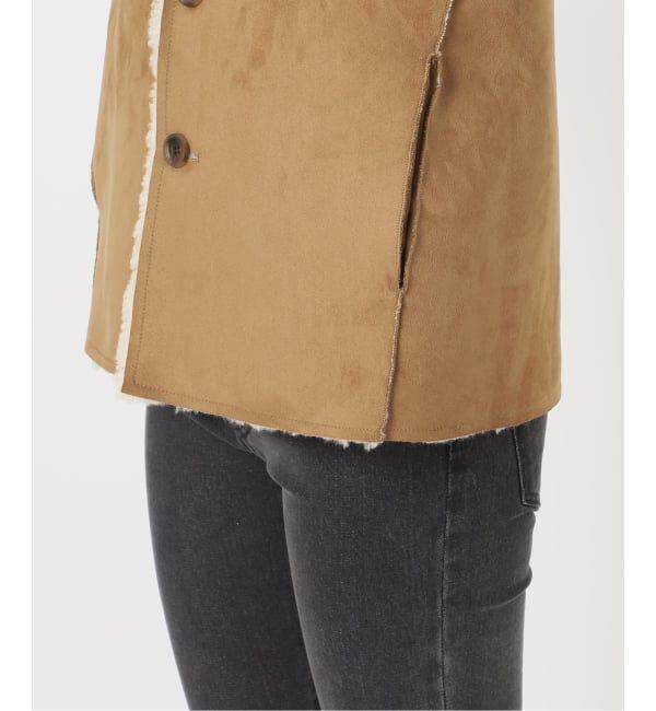 JOURNAL STANDARD relume「リバーシブルフェイクムートンベスト」|ダウンベスト・ベスト|