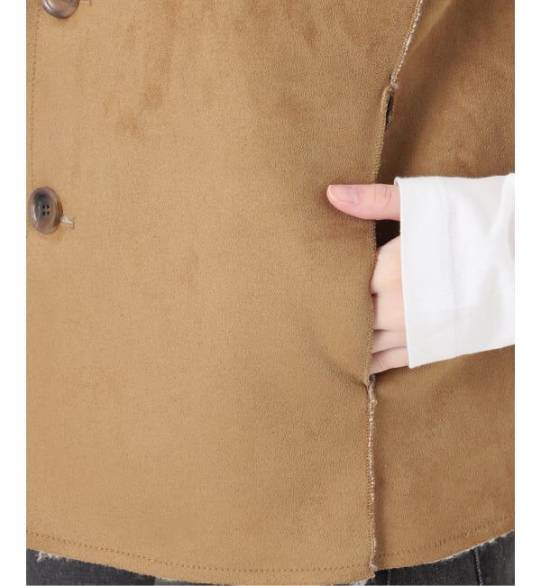 JOURNAL STANDARD relume「リバーシブルフェイクムートンベスト」|ダウンベスト・ベスト|