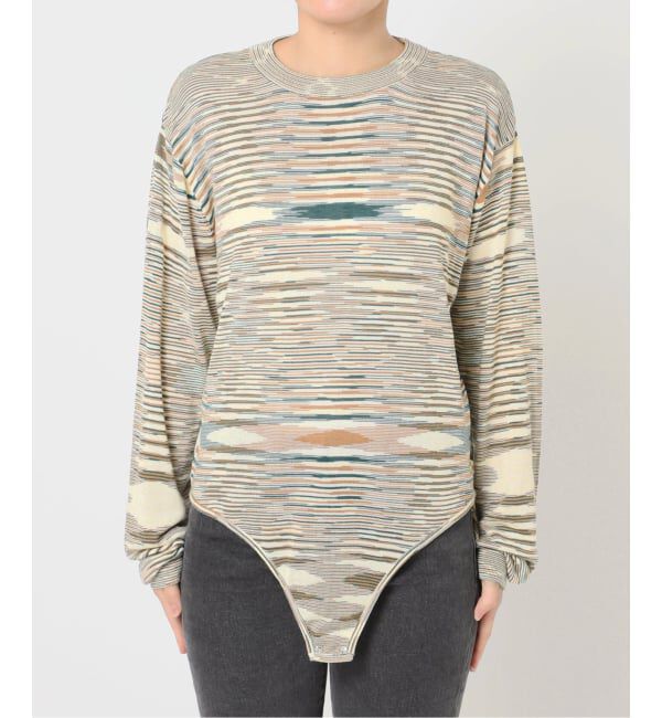 JOURNAL STANDARD「別注【MIKA KASAI】DAU KNIT BODYSUIT」|ニット・セーター|