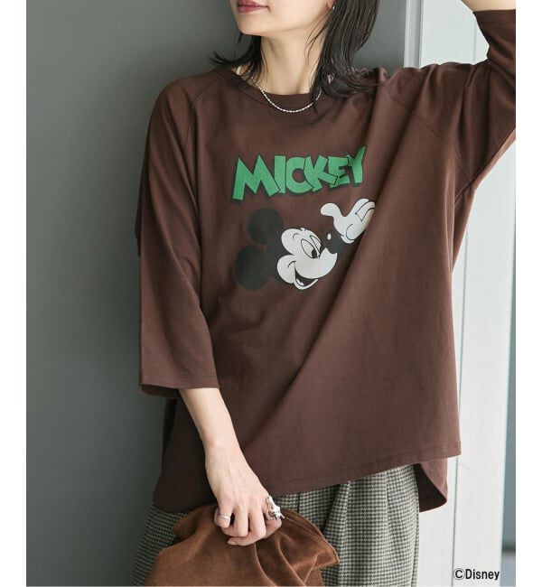 JOURNAL STANDARD「【一部店舗＋WEB限定】MICKEY /  JSラグランTEE」|Tシャツ・カットソー|