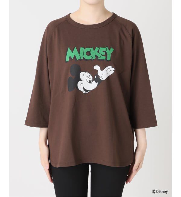 JOURNAL STANDARD「【一部店舗＋WEB限定】MICKEY /  JSラグランTEE」|Tシャツ・カットソー|