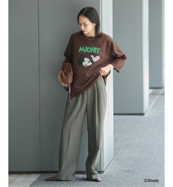 JOURNAL STANDARD「【一部店舗＋WEB限定】MICKEY /  JSラグランTEE」|Tシャツ・カットソー|