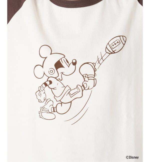 JOURNAL STANDARD「【一部店舗＋WEB限定】MICKEY /  JSラグランTEE」|Tシャツ・カットソー|