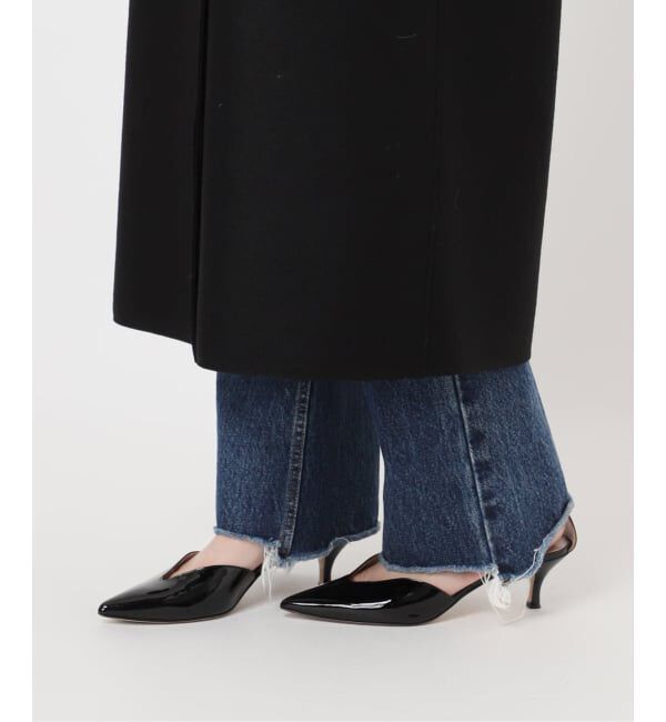 journal standard L'essage「別注【HARRIS WHARF LONDON】Women hooded coat pressed woo：コート」|その他|