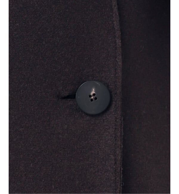 journal standard L'essage「別注【HARRIS WHARF LONDON】Women hooded coat pressed woo：コート」|その他|