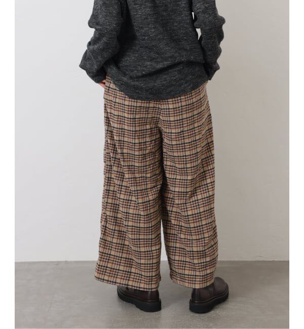 journal standard luxe「【HTS】 CHECK OVERDYE EASY PANTS」|その他|