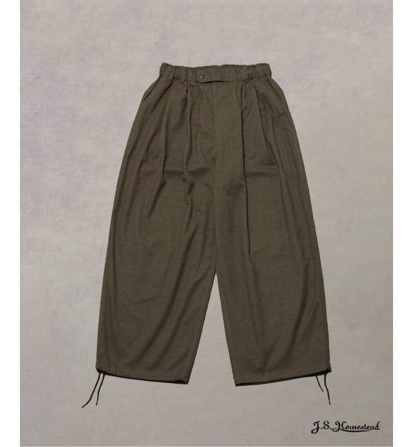 J.S.Homestead「J.S.Homestead / エコ ドライ TR エア クルー パンツ」|スラックス|