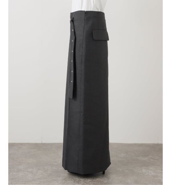 JOURNAL STANDARD「【LOW CLASSIC/ロウ・クラシック】 BELTED MAXI SKIRTS」|スカート|