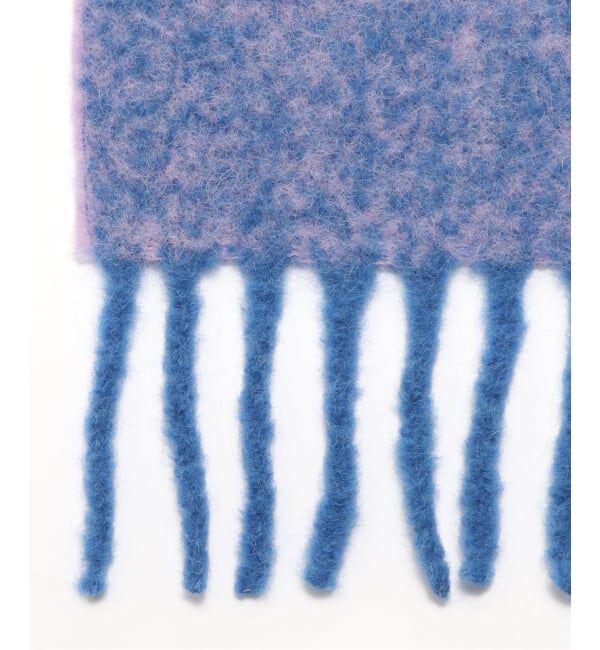 JOURNAL STANDARD「THE INOUE BROTHERS / ザ イノウエブラザーズ Two Colour Woolly Scarf」|マフラー|