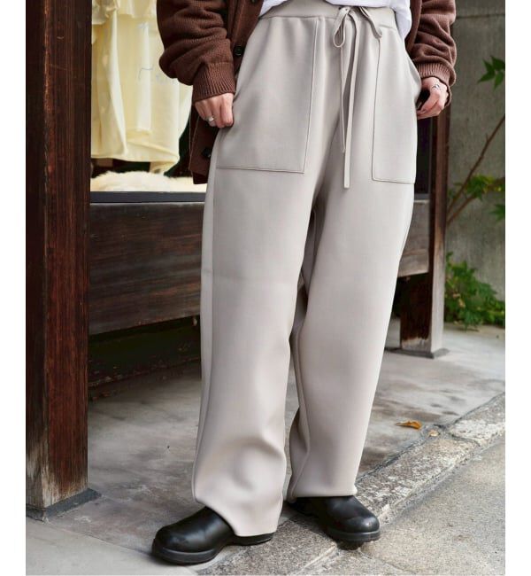 journal standard luxe「スムース パンツ」|その他|ベージュ