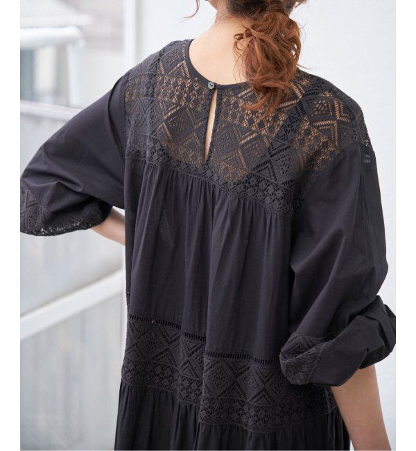 Spick and Span「《追加》HYUレースギャザーワンピース」|ワンピース|