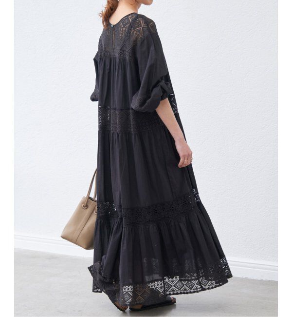 Spick and Span「《追加》HYUレースギャザーワンピース」|ワンピース|