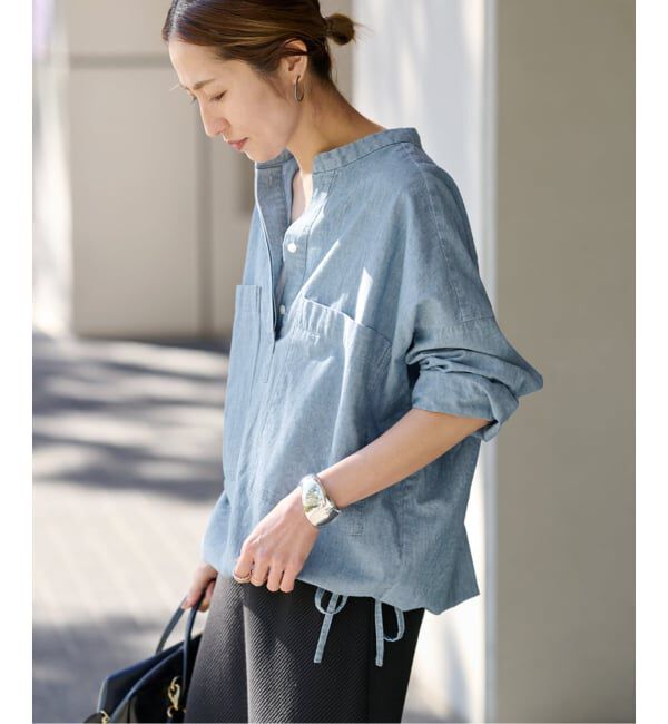 FRAMeWORK「≪追加≫ダンガリードロストシャツ」|シャツ・ブラウス|