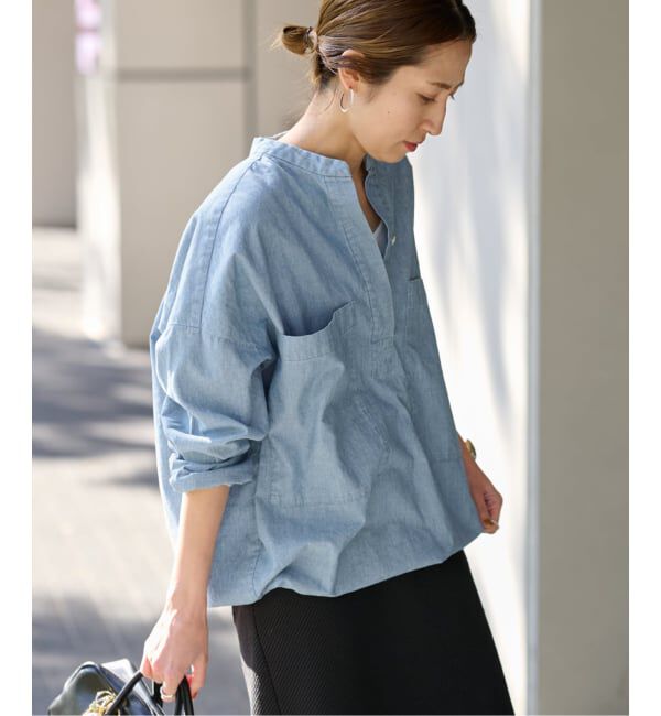 FRAMeWORK「≪追加≫ダンガリードロストシャツ」|シャツ・ブラウス|