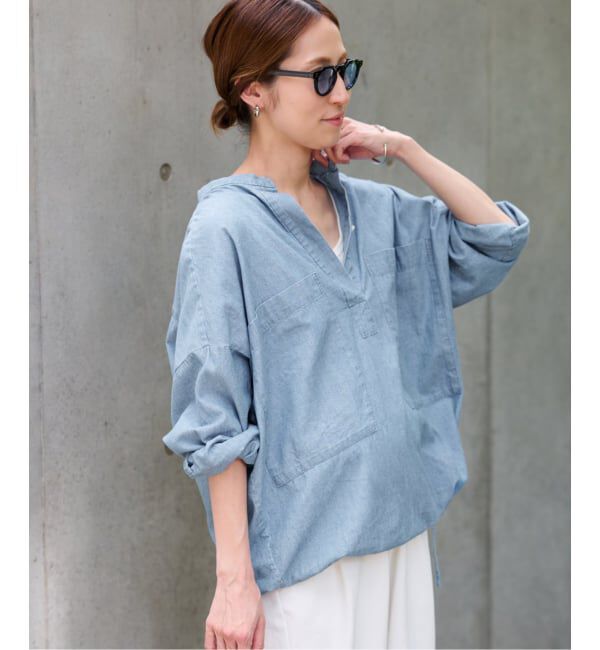 FRAMeWORK「≪追加≫ダンガリードロストシャツ」|シャツ・ブラウス|