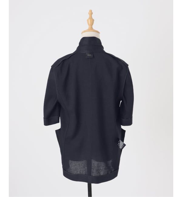 Spick and Span「《一部店舗+WEB限定 / 追加2》ドライクロスハーフスリーブジャケット」|テーラードジャケット|