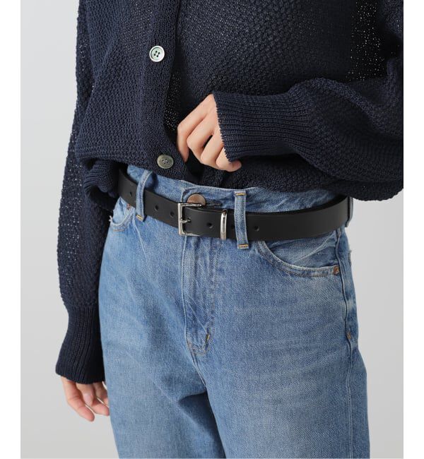 FRAMeWORK「LOEFF/ロエフ SQ/BKL LTR ベルト」|ベルト|
