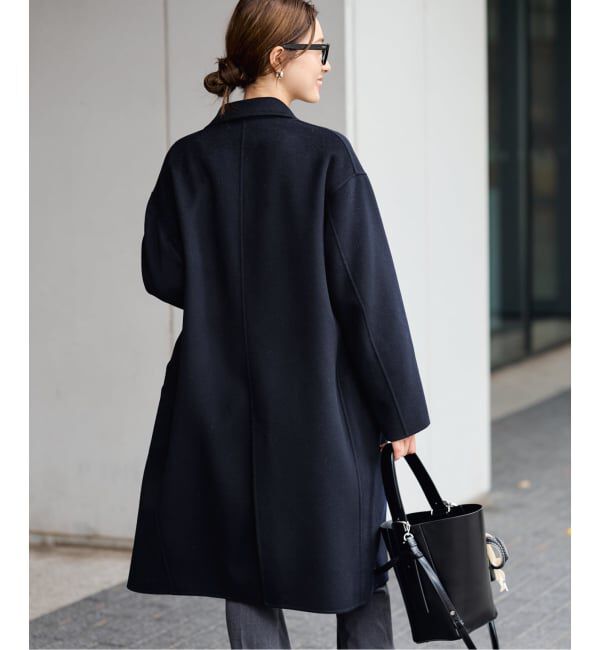 FRAMeWORKダブルブレストコート　size36 ≪追加≫SUPER160'sダブルブレストコート 3（チェスターコート