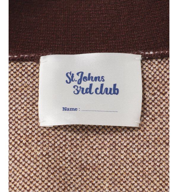 FRAMeWORK「ST.JOHNS 3RD CLUB/セントジョンズサードクラブ カーディガン club foot orc」|カーディガン|