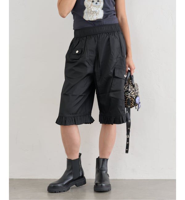 U by SPICK&SPAN「GANNI/ガニー Duchesse Nylon Midi Ruffle Shorts」|その他|