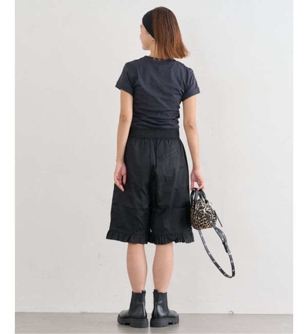 U by SPICK&SPAN「GANNI/ガニー Duchesse Nylon Midi Ruffle Shorts」|その他|