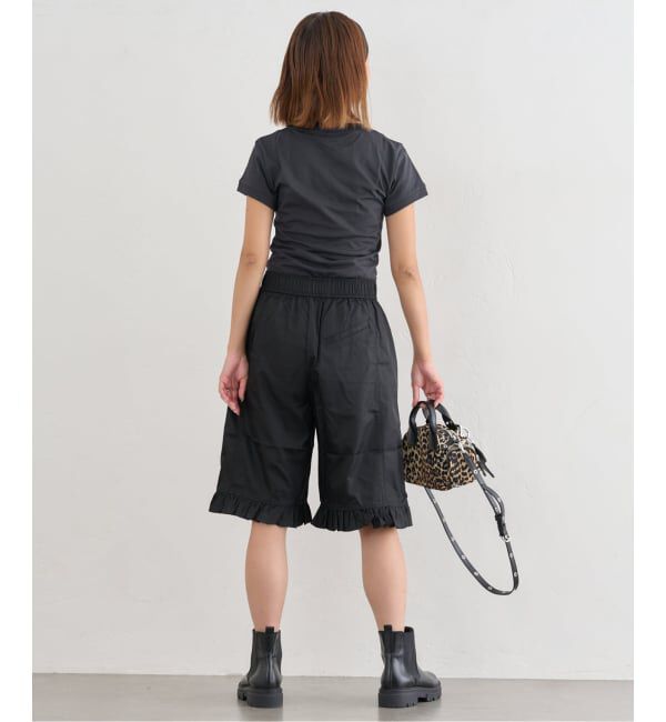 U by SPICK&SPAN「GANNI/ガニー Basic Cotton Jersey Peony Baby Fit」|Tシャツ・カットソー|