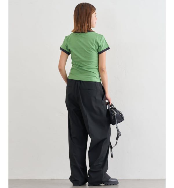 U by SPICK&SPAN「GANNI/ガニー Basic Cotton Jersey Peony Baby Fit」|Tシャツ・カットソー|