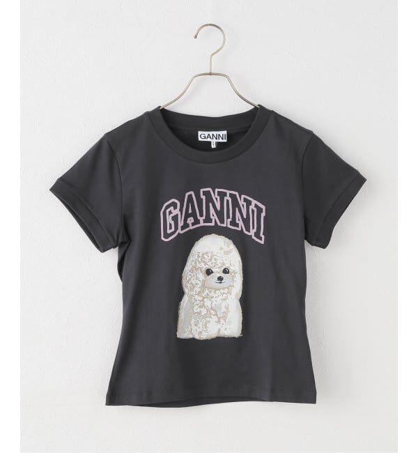 U by SPICK&SPAN「GANNI/ガニー Basic Cotton Jersey Peony Baby Fit」|Tシャツ・カットソー|