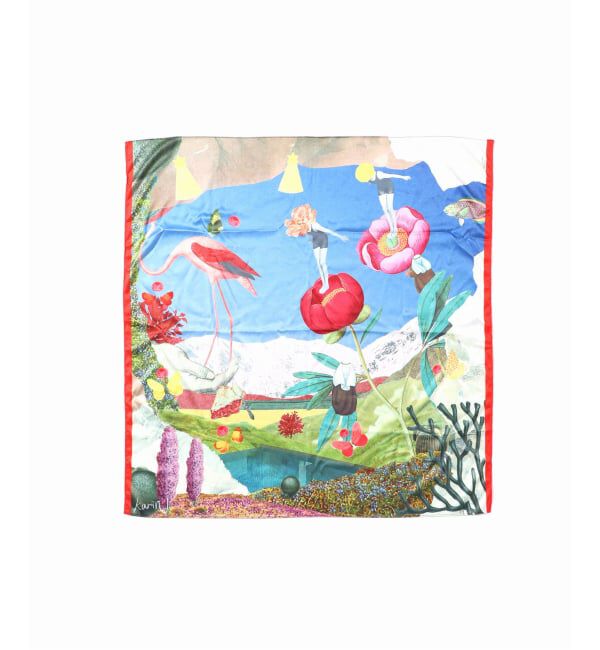 Spick and Span「KARIN&times;Spick & Span carnival scarf 80」|バンダナ・スカーフ|