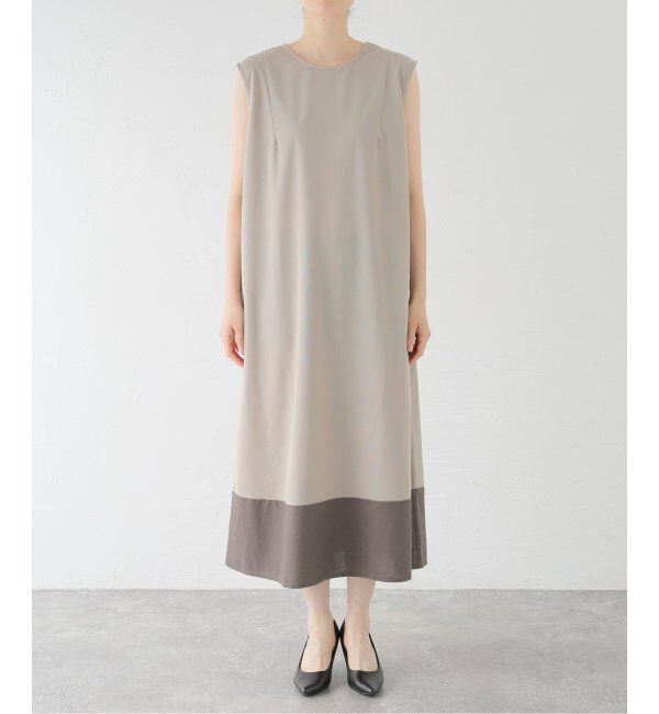  「配色カットワンピース」|ワンピース|