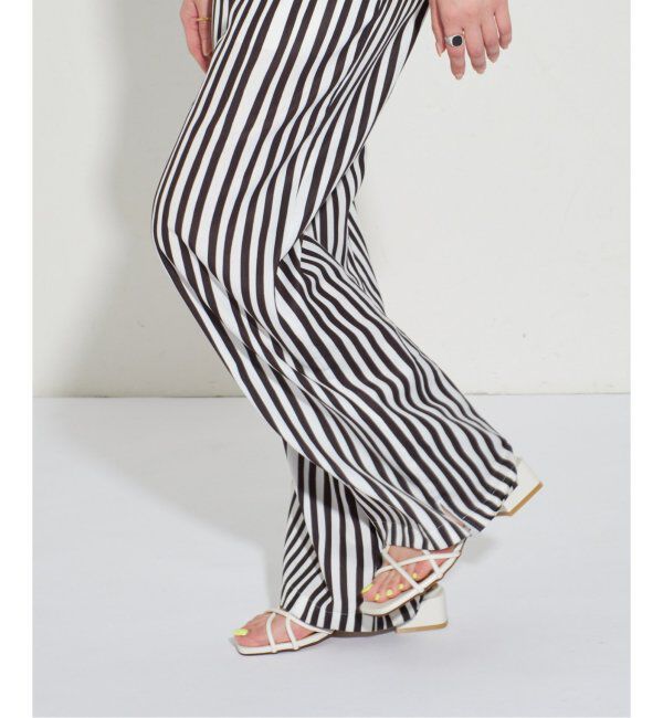  「GRISE3.5cmクロスメタルストリングサンダル」|サンダル|