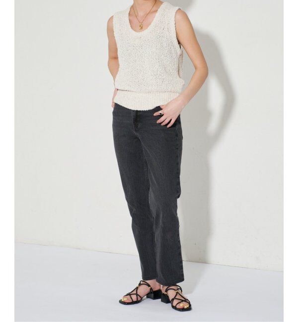  「GRISE3.5cmクロスメタルストリングサンダル」|サンダル|