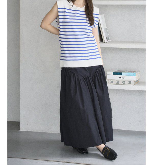  「《追加》レザースクエアメタルバックルローファー」|ローファー|