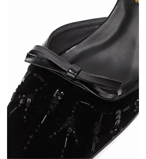 GRISE「GRISE5cmスクエアEMBROIDERYセパレートパンプス」|パンプス|