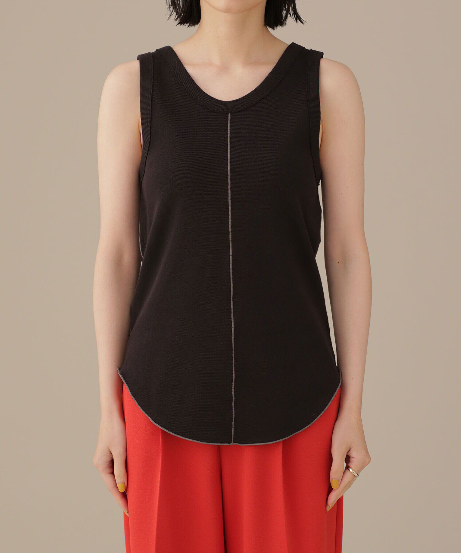 nano･universe「LB.03/前後2WAYフライスアメスリタンクトップ」|タンクトップ|