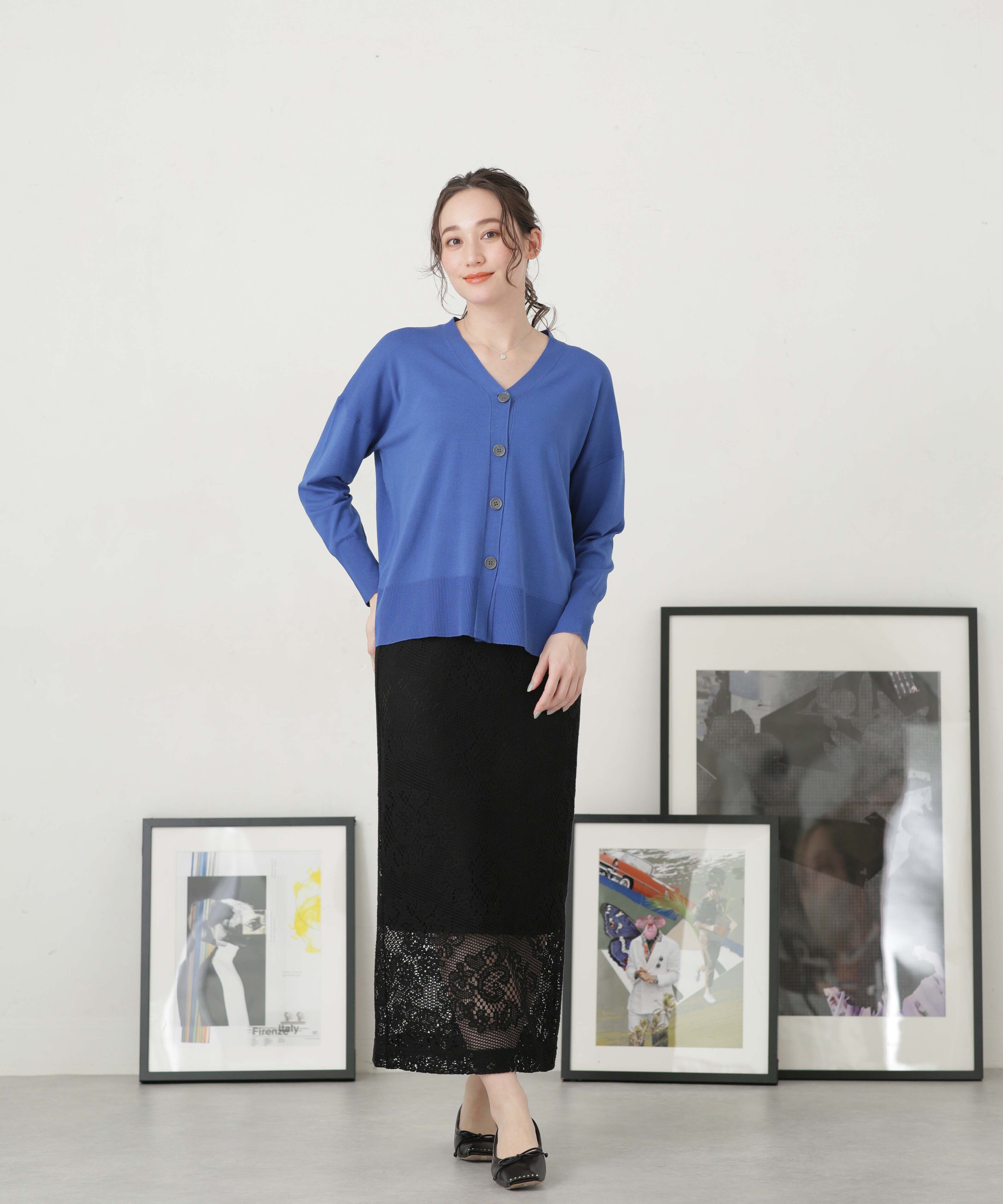 nano･universe「LB.04/レースタイトスカート」|スカート|