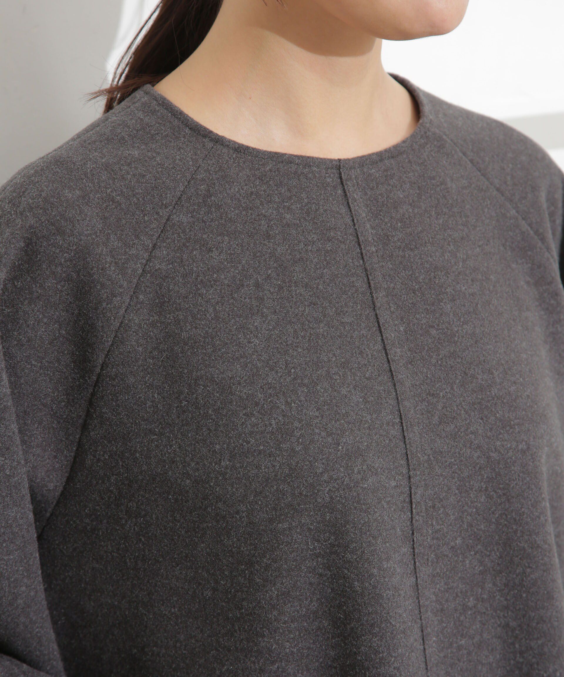 nano･universe「ニードルジャージーラグラントップス(セットアップ可)」|シャツ・ブラウス|